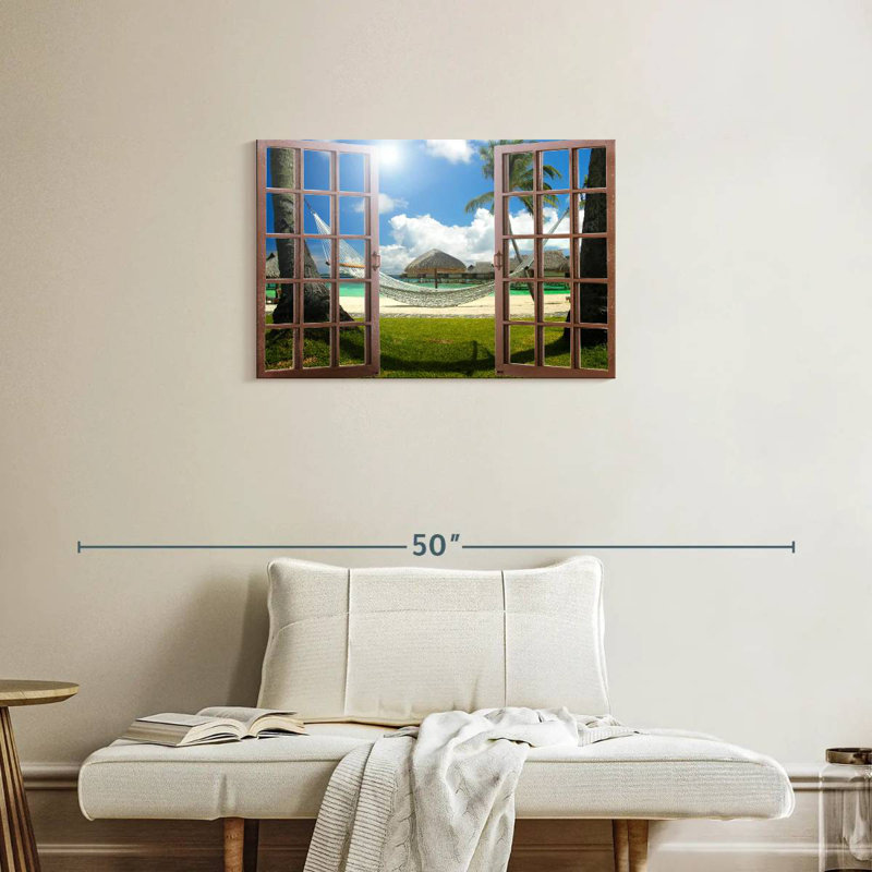 Gillard Hammock Window View, 20" H x 30" W