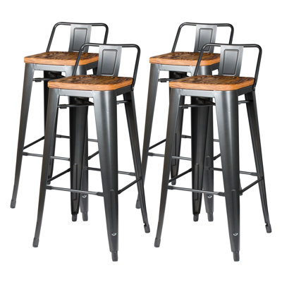 Nesbit Counter Stool with Metal Frame