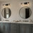 3 - Light Mordern Gray Glass Bathroom Vanity Light-334058280