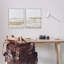 «Abstract Mountain Valley», ensemble de 2 giclées d'art encadrées par Carol Robinson-860882819-860882818