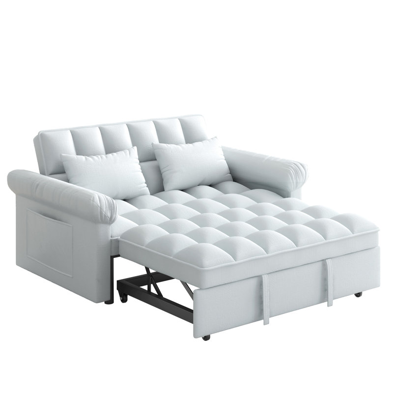 Lit avec dispositif coulissant. Gris, dossier réglable. Revêtement en flanelle attrayant, structure en bois robuste pour la vie quotidienne des meubles gris. Dossier au confort extraordinaire. Enduit, employé