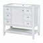 Meuble-lavabo 36 po avec lavabo en céramique-443888198