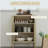 Coffee Bar Cabinet with Adjustable Shelf, Buffet Cabinet with Storage-659290102