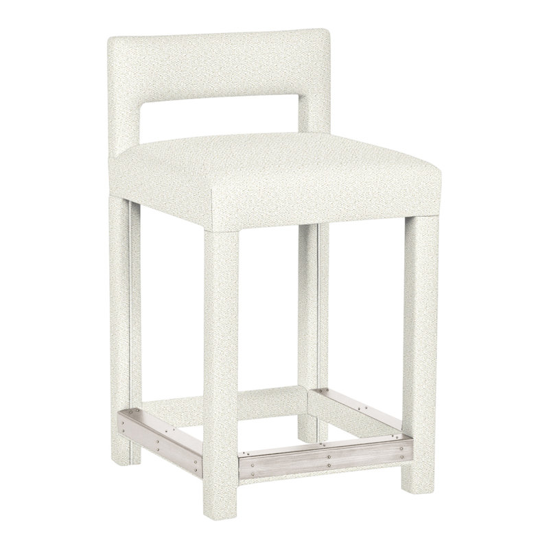 Thom Filicia 25.5'' Counter Stool, Casa Blanca, Kenworth Pearl