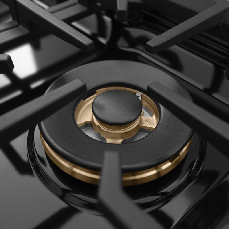 Zline Autograph 30 in. Marino Gas DuoPro Range in Steel Accents, Stainless Steel, Stainless Steel