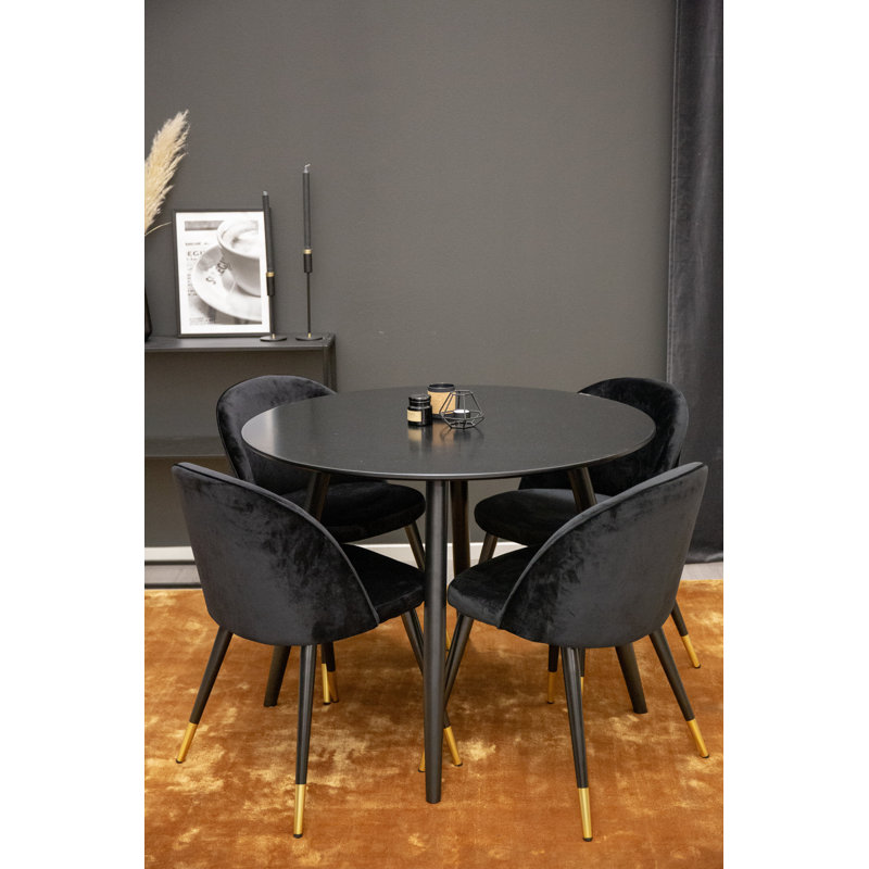 Akemi 4 - Person Dining Set