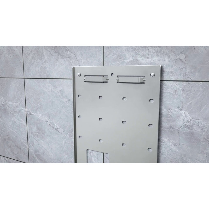 JETWELL Silver ABS Vertical High-Speed Hand Dryer with HEPA Filter