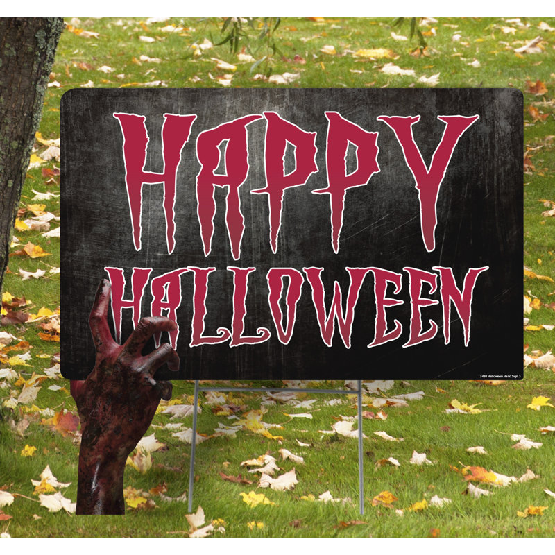 Piquet de jardin Happy Halloween