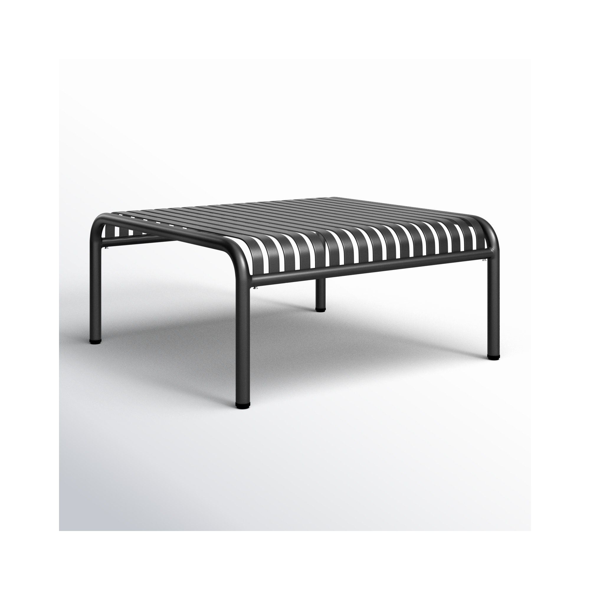 Winchester Outdoor Patio Coffee Table, Black