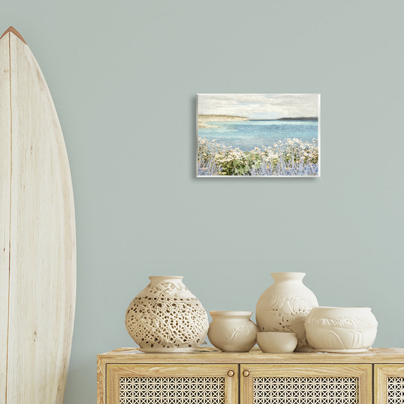  «Daisy Field over Sea» par Amber Sterling, H 10 po x l 15 po