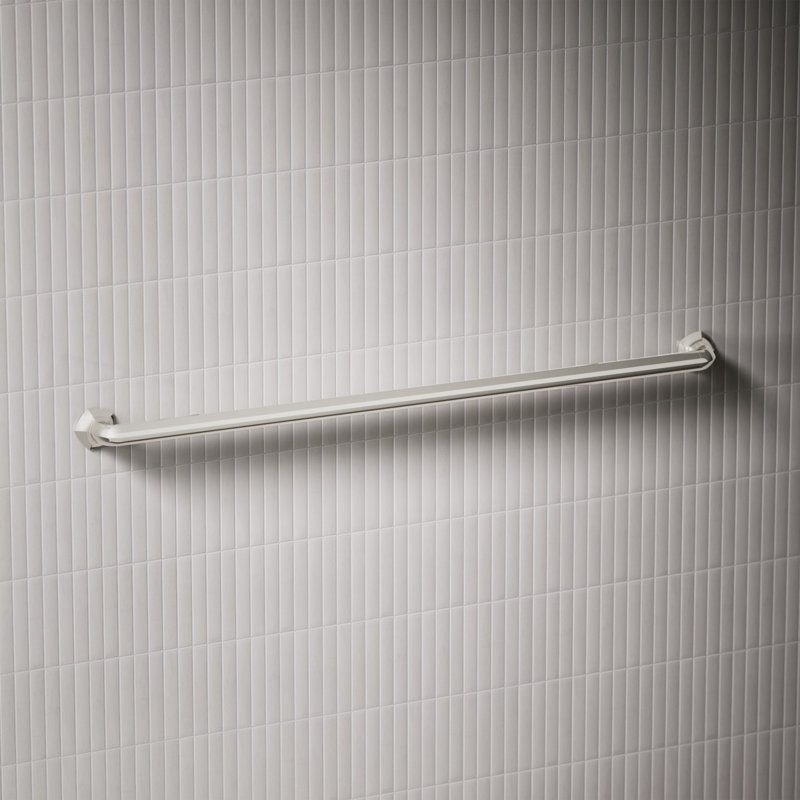 Barre d'appui occasion, 42", Nickel poli