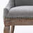 A&a furniture ultra side dining chairs | set of 2 | thickened fabric, solid wood legs | bronze nailhead-497689671-498990610