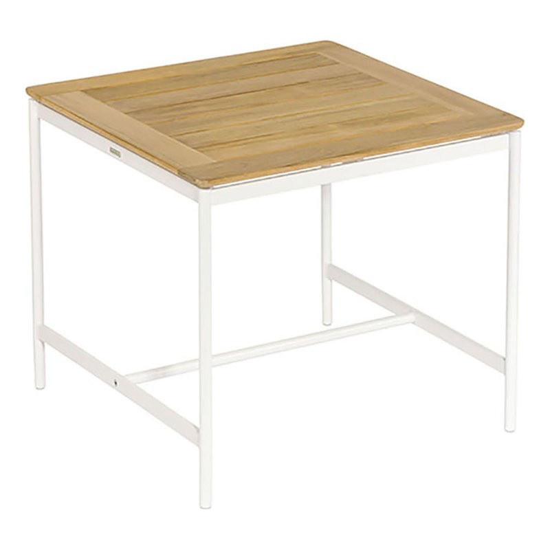 Around Side Table, Arctic White, 22" H x 24" W x 24" D