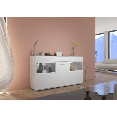 Balbona 154cm W 3 - Drawer Chest of Drawers