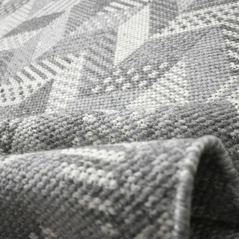 Antwonette Geometric Hand Woven Area Rug, Rectangle 160 x 230cm