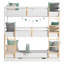 Canmore European Single (90 X 200 Cm) Bunk Bed with Storage Included