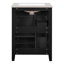 Meuble-lavabo moderne 24 po avec lavabo en céramique, meuble-lavabo pour salle de bain à 2 tiroirs-1680261343