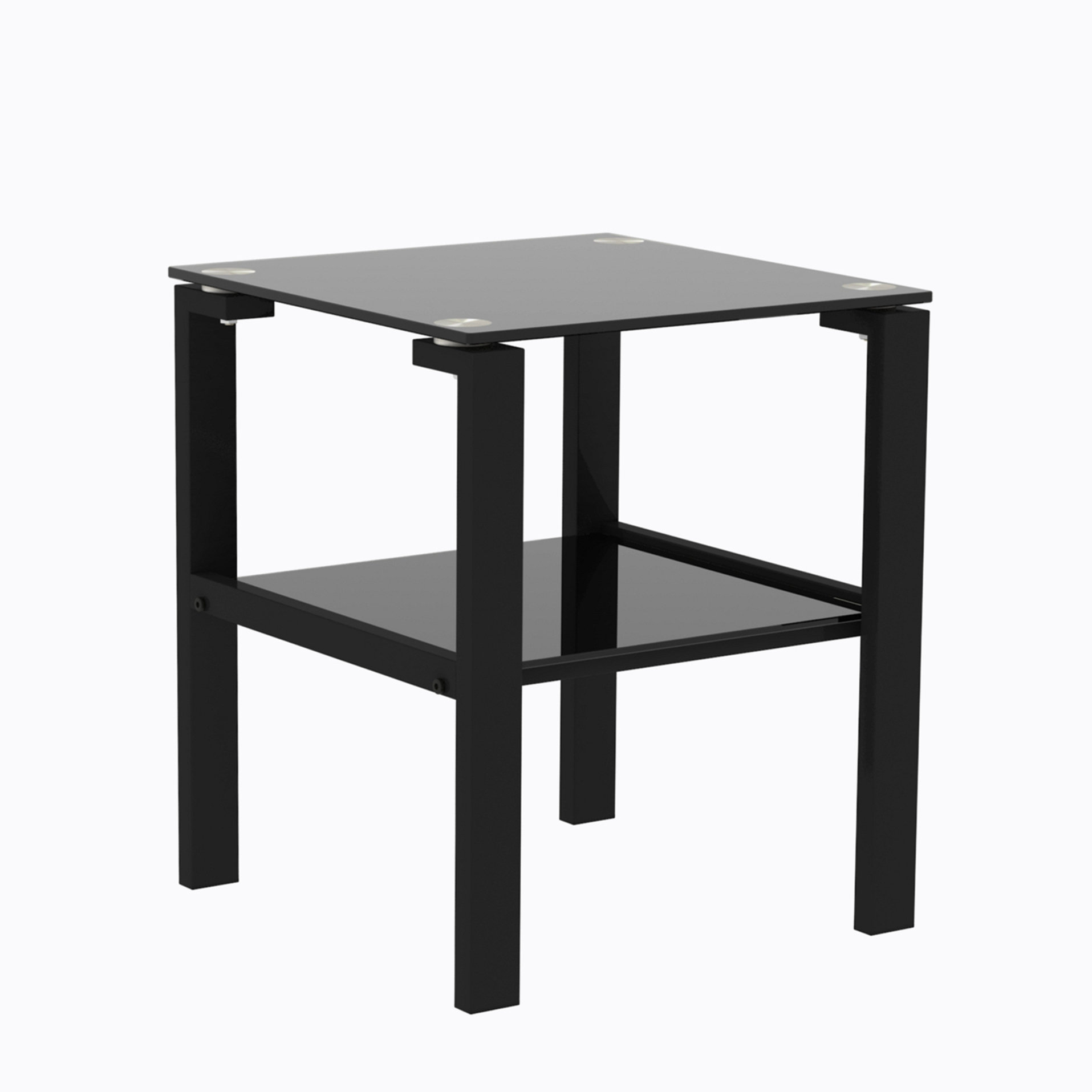 Ebern Designs Adrea Glass End Table | Wayfair