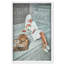 Morning Statement COffee Hand-applied Diamond Dust Shimmer Animals Shadowbox by Oliver Gal