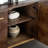 Solid wood simple bookcase locker