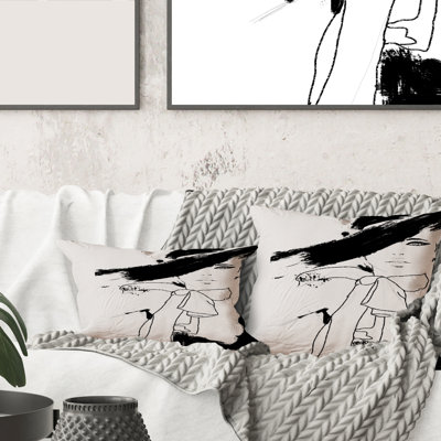 Magnifique housse de coussin et insert carré