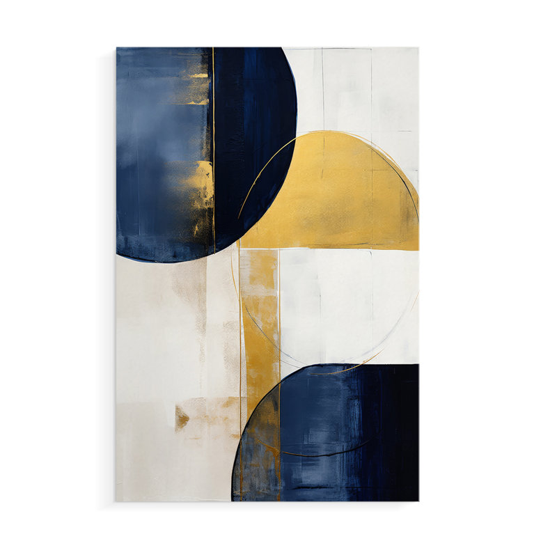 Série ABSTRACT DLVI - Impression sur toile seulement - NON CADRE, H 36 po x l 24 po
