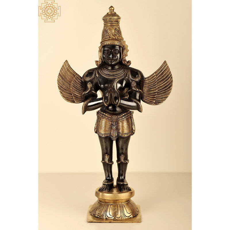 Religious & Spiritual Statue, Black/Gold