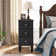 Cebollero Solid Wood 3 - Drawer End Table
