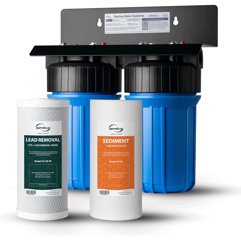 iSpring WGB21B-CPB Lead Removal Whole House Water Filter System