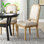 Hildemar 20.5'' H Linen Upholstered Side Chair