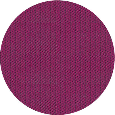 Tapis décoratif rose foncé à motif géométrique riggio