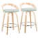Grotto Fixed-Height Stool - Set Of 2