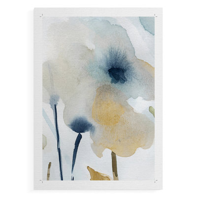 Blooming Wash I -Canvas Print Only - NOT FRAMED