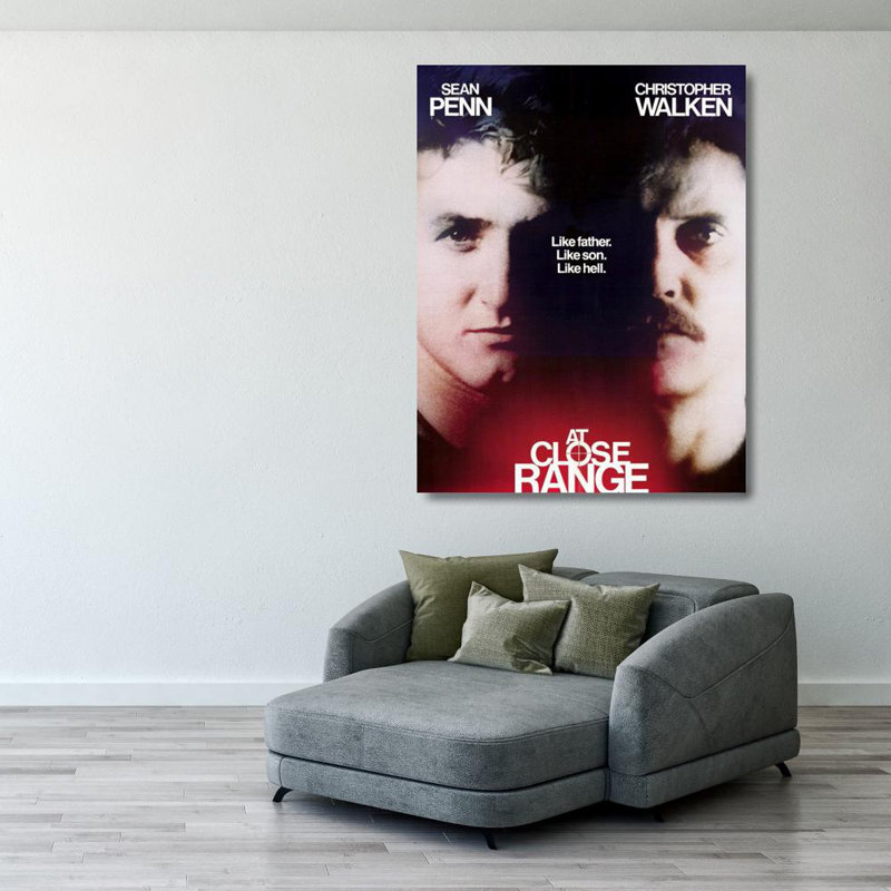 At Close Range, 36" H x 28" W