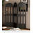 French Antique Solid Wood Hollow Folding Screen