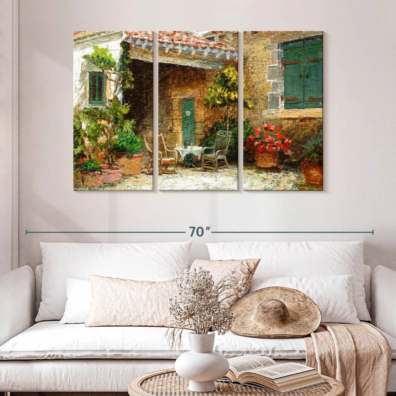 Lilie Provence Barn, 32" H x 50" W