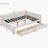 Full Upholstered Daybed with 2 Storage Drawers Sofa Bed Frame-1708571637