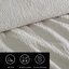 Ensemble d'édredon en coton gris Vera Vera-100236158