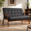 Canapé 2 places Mid-Century