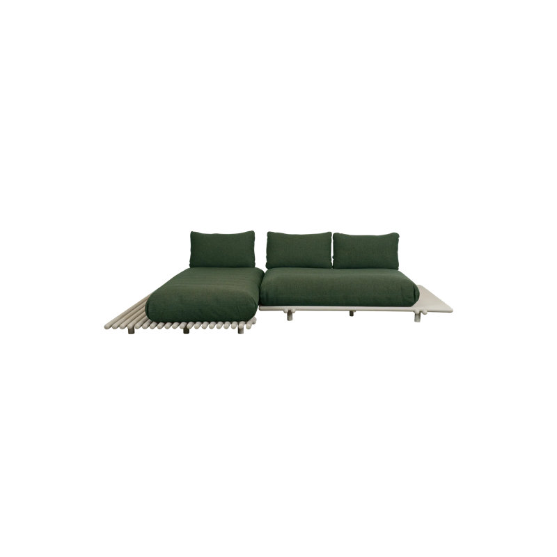 Sticks Platform, Sofa W/ Chaise Lounge