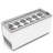 KoolMore 20 Cubic Feet Merchandising Freezer - 71''