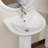 Ogonbrick 16.75'' Ceramic U-Shaped Bathroom Sink with Overflow