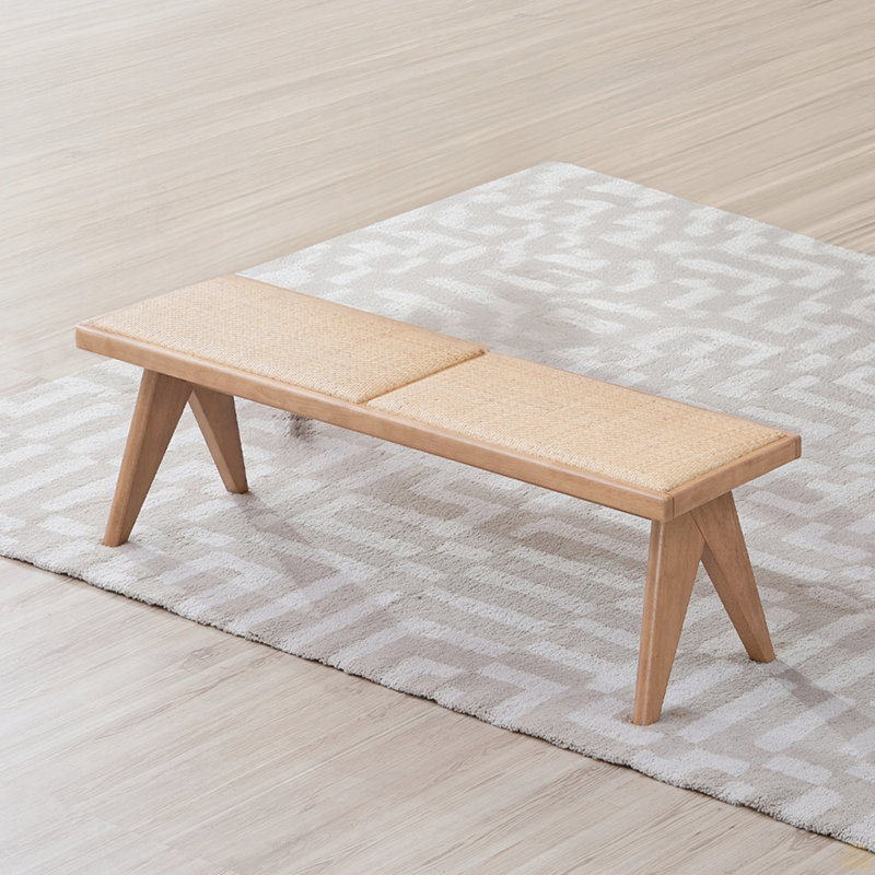 Rattan Bench
