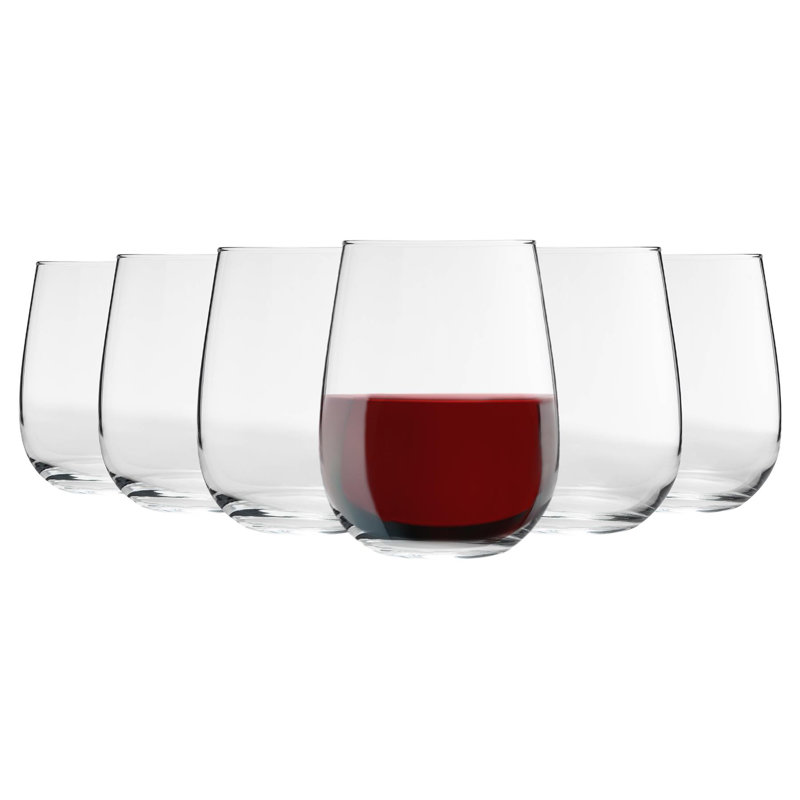 475ml Stemless Wine Glass Set