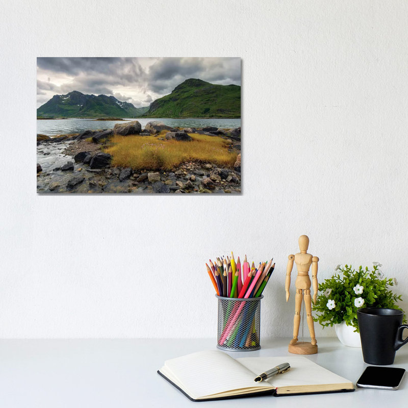 Lofoten Grass by Andreas Stridsberg - Wrapped Canvas Print, 20.32 cm H x 30.48 cm W