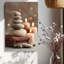 Art sur toile Zen Stacked Stones-123049158