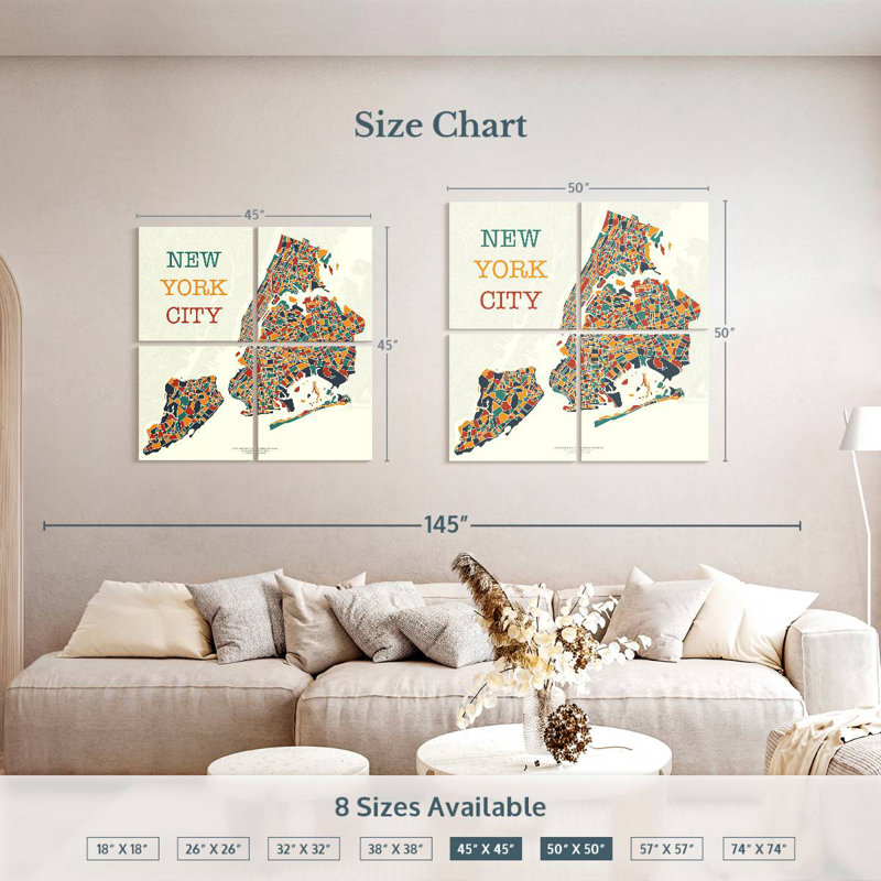 Carte de Aliaz, New York