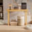 Nature Modern Console Table Solid Wood For Entryway Or Hallway Decor-388635855-388635849
