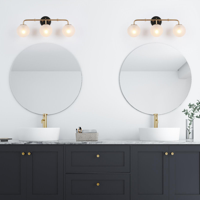 Sia 3 - Light Dimmable Vanity Light, White