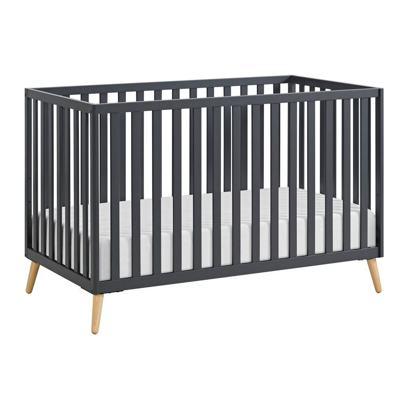 Lit de bébé convertible Cozy Nest, Ardoise de minuit / naturel